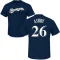 Aaron Ashby Name & Number T-Shirt - Navy