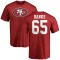 Aaron Banks Name & Number T-Shirt - Red