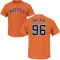 Aaron Brown Name & Number T-Shirt - Orange