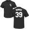 Aaron Bummer Name & Number T-Shirt - Black