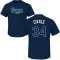 Aaron Civale Name & Number T-Shirt - Navy