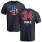 Aaron Civale Name and Number Banner Wave T-Shirt - Navy