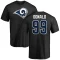 Aaron Donald Name & Number T-Shirt - Black