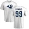 Aaron Donald Name & Number T-Shirt - White