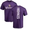 Aaron Dykes Backer T-Shirt - Purple