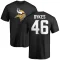 Aaron Dykes Name & Number T-Shirt - Black