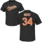 Aaron Hicks Name & Number T-Shirt - Black