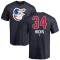 Aaron Hicks Name and Number Banner Wave T-Shirt - Navy