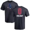 Aaron Holiday Name and Number Banner Wave T-Shirt - Navy