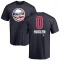 Aaron Huglen Name and Number Banner Wave T-Shirt - Navy