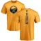 Aaron Huglen One Color Backer T-Shirt - Gold