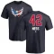 Aaron Ness Name and Number Banner Wave T-Shirt - Navy