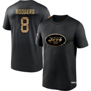 Aaron Rodgers 2020 Salute To Service Performance T-Shirt - Black