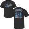 Abraham Almonte Name & Number T-Shirt - Black