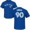 Adam Cimber Name & Number T-Shirt - Royal