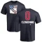 Adam Clendening Name and Number Banner Wave T-Shirt - Navy