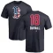 Adam Duvall Name and Number Banner Wave T-Shirt - Navy