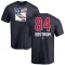 Adam Edstrom Name and Number Banner Wave T-Shirt - Navy