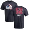 Adam Foote Name and Number Banner Wave T-Shirt - Navy