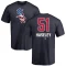 Adam Haseley Name and Number Banner Wave T-Shirt - Navy