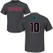 Adam Jones Name & Number T-Shirt - Charcoal