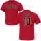 Adam Jones Name & Number T-Shirt - Crimson