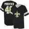 Adam Prentice Name & Number Game Day V-Neck T-Shirt - Black