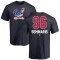 Adam Seminaris Name and Number Banner Wave T-Shirt - Navy