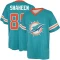 Adam Shaheen Name & Number Game Day V-Neck T-Shirt - Aqua