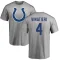 Adam Vinatieri Name & Number T-Shirt - Ash