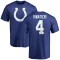 Adam Vinatieri Name & Number T-Shirt - Royal