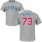 Adbert Alzolay Name & Number T-Shirt - Gray