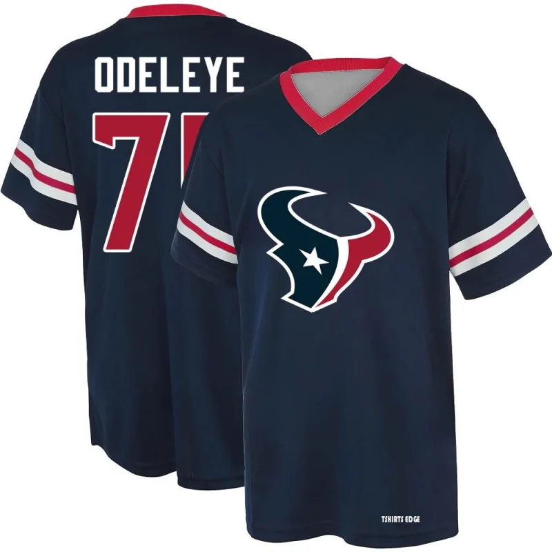 Adedayo Odeleye Name & Number Game Day V-Neck T-Shirt - Navy