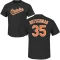 Adley Rutschman Name & Number T-Shirt - Black