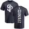 Adrian Gonzalez Backer T-Shirt - Navy