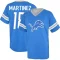 Adrian Martinez Los Name & Number Game Day V-Neck T-Shirt - Blue