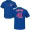 Adrian Sampson Name & Number T-Shirt - Royal