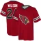 Adrian Wilson Name & Number Game Day V-Neck T-Shirt - Red