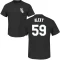 A.J. Alexy Name & Number T-Shirt - Black