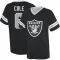 AJ Cole Name & Number Game Day V-Neck T-Shirt - Black