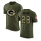 AJ Dillon Legend Salute to Service T-Shirt - Olive