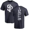 A.J. Ellis Backer T-Shirt - Navy