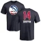 AJ Griffin Name and Number Banner Wave T-Shirt - Navy