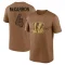 AJ McCarron Legend 2023 Salute To Service Performance T-Shirt - Brown