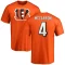 AJ McCarron Name & Number T-Shirt - Orange