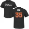 A.J. Puk Name & Number T-Shirt - Black