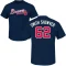 AJ Smith-Shawver Name & Number T-Shirt - Navy