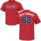 AJ Smith-Shawver Name & Number T-Shirt - Red