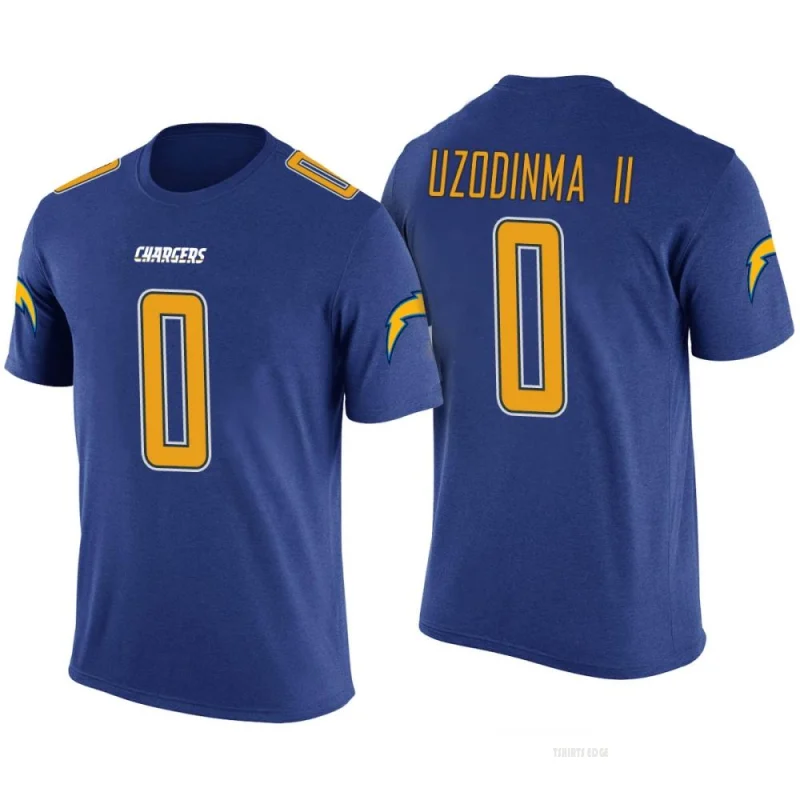 Chargers color rush t 2025 shirt