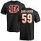 Akeem Davis-Gaither Name & Number T-Shirt - Black